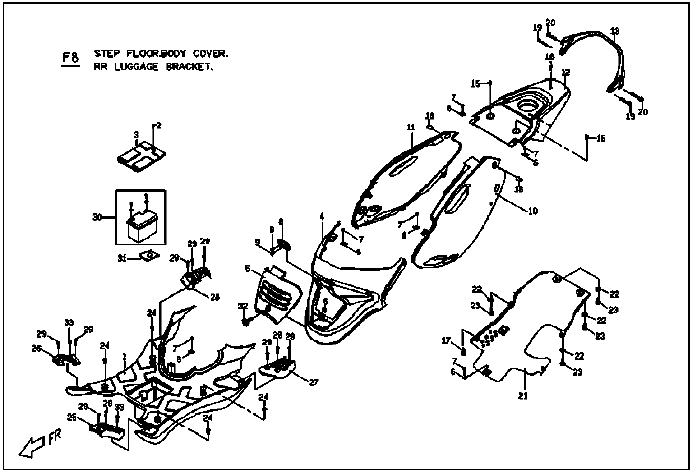 Rattler 110 Step Floor